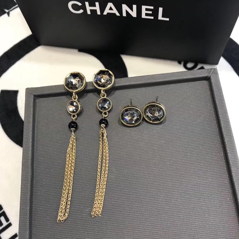 Ch*el earrings
